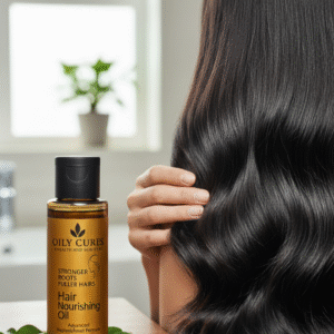 Oilycures Hair Oil – Anti-Hair Fall, Dandruff Removal & Hair Growth Solution